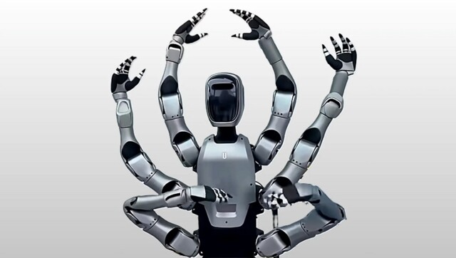 Представлен робот с шестью руками, умеющий выполнять несколько задач одновременно