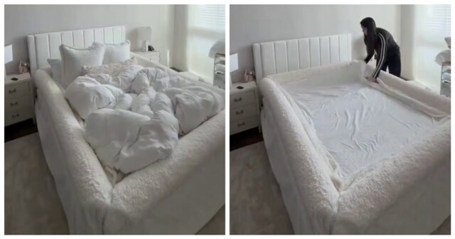 Сон как в гнёздышке: наматрасник с мягкими бортиками