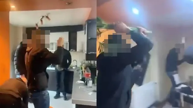 Болельщики устроили погром в доме