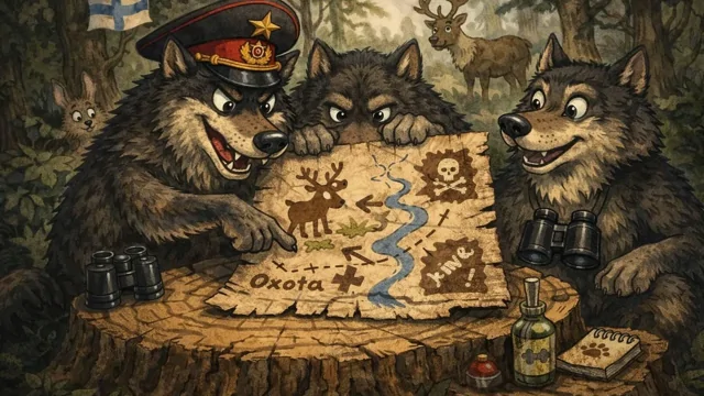 В Финляндии обвинили российских волков в переходе границы и охоте на северных оленей