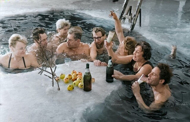 Советский Новый год в ностальгических фотографиях прошлых десятилетий⁠⁠