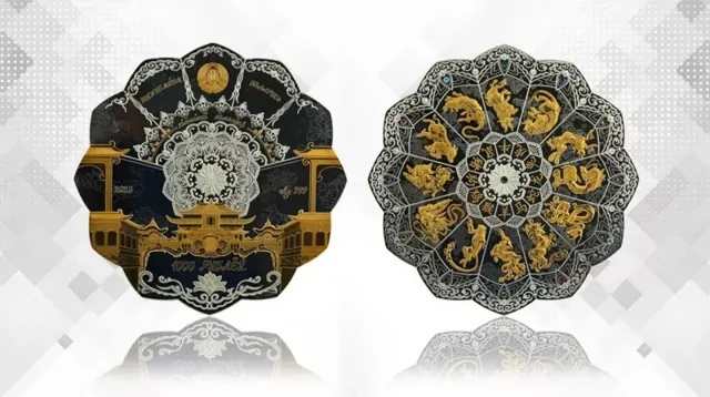 Беларусь выпустила монету-гигант: 1,5 кг серебра за номинал 1000 рублей