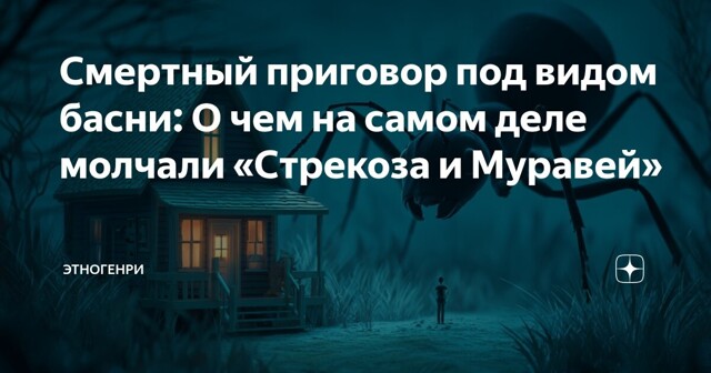 А вы помните басню дяди Вани?