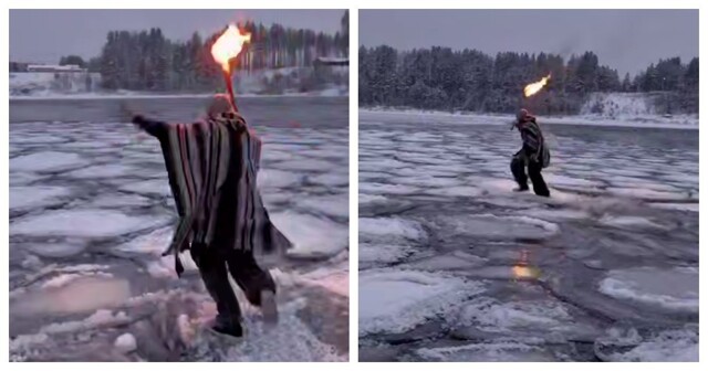 Экстремальная зимняя пробежка