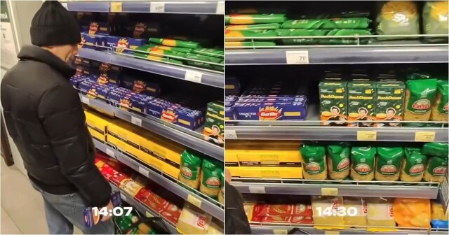 Полтора часа у полки: мужчина не мог выбрать макароны