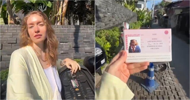 В Таиланде туристка показала паспорт с необычной обложкой