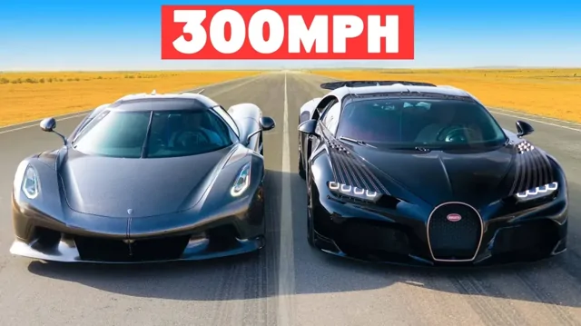 Кто быстрее -  Bugatti или Koenigsegg?
