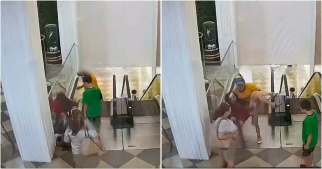 В Крыму 10-летняя девочка получила серьезную травму ноги на эскалаторе