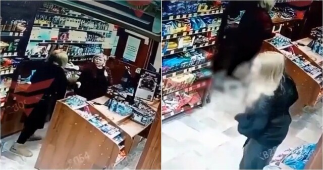 В Челябинске покупательница устроила бой с невидимками в магазине