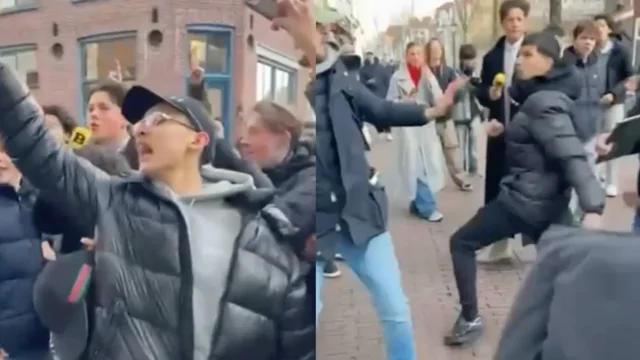 Съёмочную группу атаковали на улице в Нидерландах