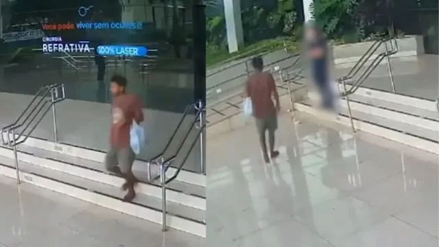 В Бразилии мужик после успешной операции на зрение снова ослеп возле клиники