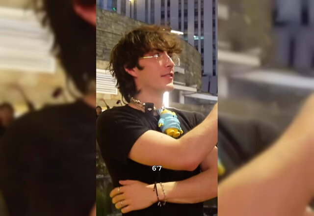 Парень на улице встретил необычную австралийку