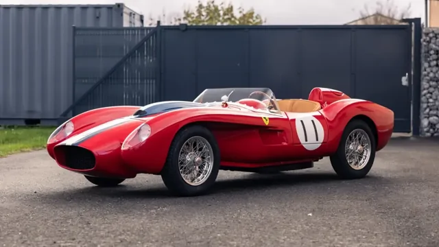 Детский автомобиль Ferrari 250 Testa Rossa продали за рекордную сумму
