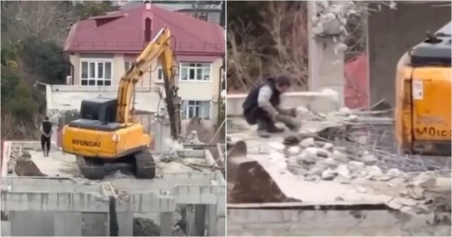 Демонтаж по-сочински
