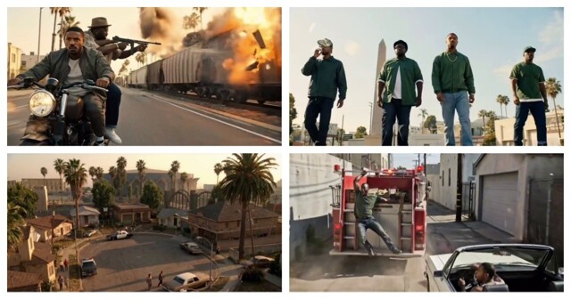Если бы по игре "GTA: San Andreas" сняли фильм
