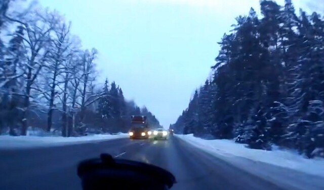 Пример бескнонтактного ДТП