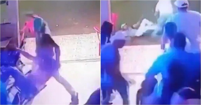 Жестокий бойфренд получил урок от прохожих за нападение на девушку