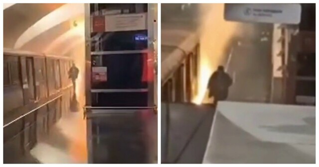 В метро Москвы что-то бумкнуло