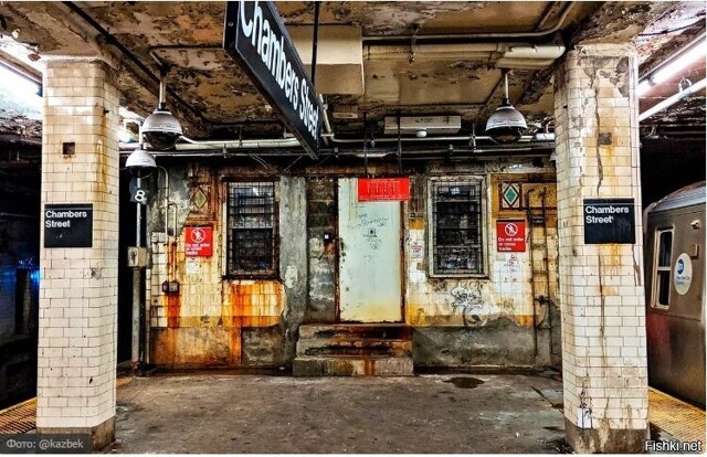 Угадай , где на фото нью-йоркское метро