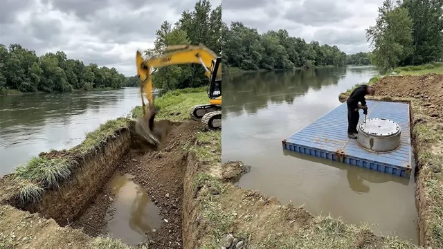 Подводная «мужская берлога» из грузового контейнера
