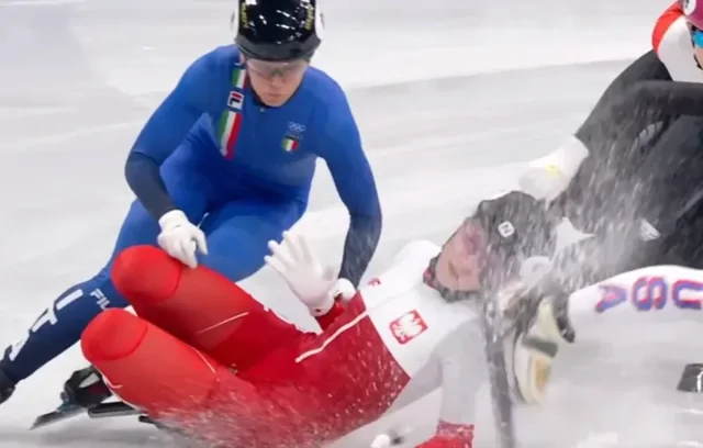 Польская шорт‑трекистка едва не лишилась глаза во время забега