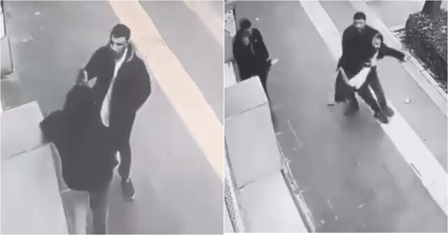 В Турции прохожий попытался спасти девушку от вооружённого нападения