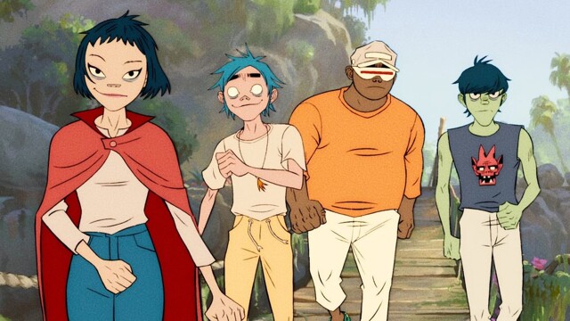Группа Gorillaz выпустила короткометражный мультфильм