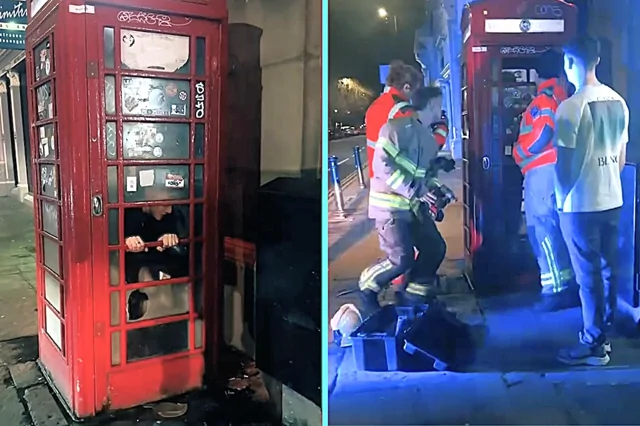Хотел заказать кебаб — застрял в телефонной будке