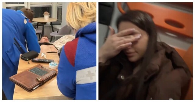 Девушка довела парня до микроинсульта