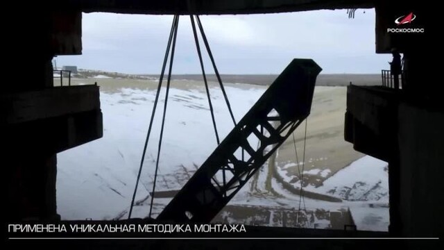 "Роскосмос" показал восстановленный стартовый стол на Байконуре