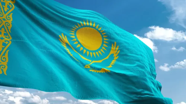 Флаг Казахстана признали самым красивым в мире