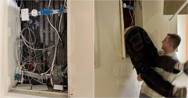 Поиск «клада» в щитке закончился вызовом полиции