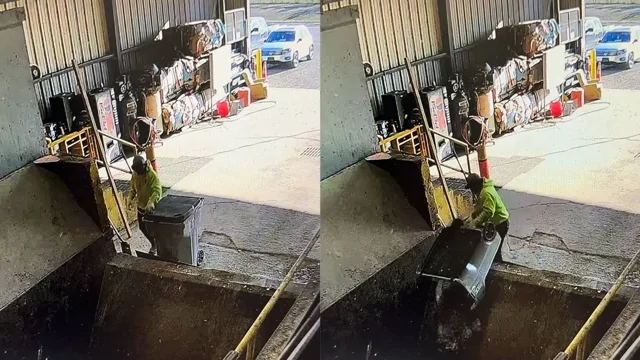 Вывоз мусора пошёл не по плану