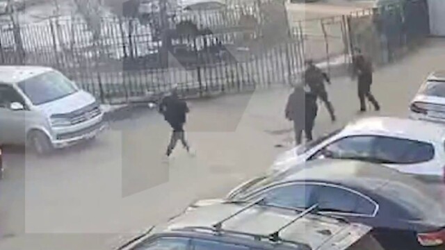 Поножовщина в Москве попала на видео