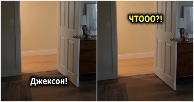 Джексон не хочет идти в комнату