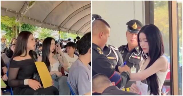 Ледибои* в тайских военкоматах