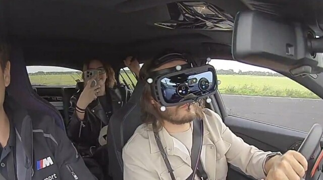 BMW придумала VR-гонки в реальных машинах 