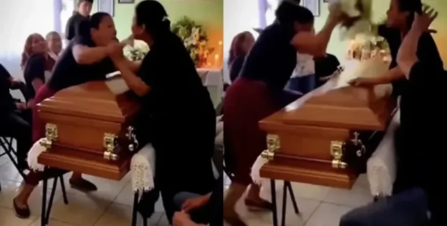 Две женщины устроили ожесточенную драку на поминках, выяснив, что были любовницами одного мужчины