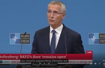 «Победа будет за нами!»: во время выступления генсека НАТО произошёл забавный казус
