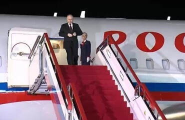 Владимир Путин прибыл с визитом в Северную Корею