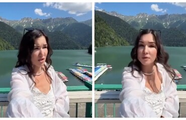 Местная жительница удивилась и возмутилась полному отсутствию людей в самом популярном туристическом месте Абхазии