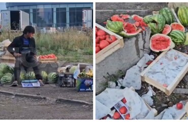 Жительница Новосибирска разнесла точку нелегального торговца
