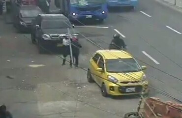 Вооруженное ограбление в Колумбии пошло не по плану