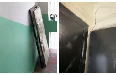 Новая дверь соседки