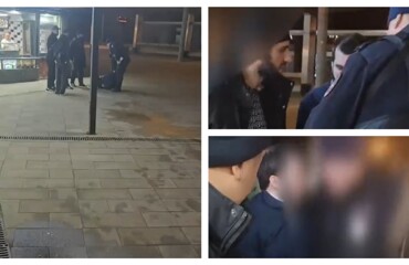 Полицейский поставил бородача на место