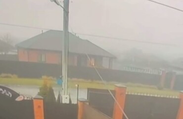 Момент взрыва газа в доме под Белгородом попал на видео