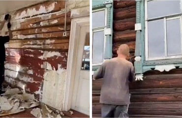 Как мужчина преобразил хуторское жильё