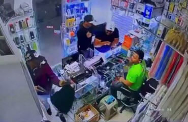 Неудачное ограбление магазина в Доминикане