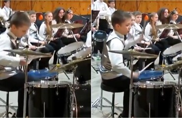 Соло на барабанах