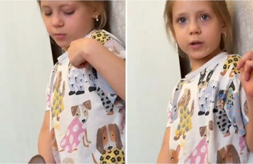 Девочка забавно объяснила, почему у неё пока нет груди